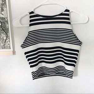 American Apparel striped crop top 💫